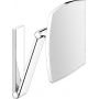 Lusterko kosmetyczne 20x30.8 cm prostokątne chrom 17613130000 Keuco Cosmetic mirrors zdj.1
