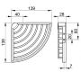 Koszyk łazienkowy chrom 24943010000 Keuco Shower Shelves zdj.2