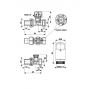 Zestaw termostatyczny grafit 75703061BL KFA Armatura Komfort Pro zdj.2