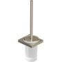 Szczotka toaletowa z rączką ścienna nikiel 31974N5 Kludi Vela C zdj.1