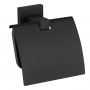 Uchwyt na papier toaletowy czarny 292101001904 Kronenbach Quara 2.0 Black zdj.1