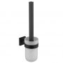 Szczotka toaletowa ścienna czarna 292101101904 Kronenbach Quara 2.0 Black zdj.1
