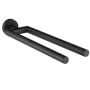 Wieszak na ręcznik czarny 292000750005 Kronenbach Lima 2.0 Black zdj.1