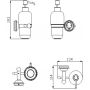 Dozownik do mydła 132519 Sapho Astor zdj.2