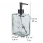 Dozownik do mydła 550 ml szklany 24714100 Wenko Pure zdj.2