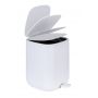 Kosz na śmieci 6.5 l biały 24852100 Wenko Davos zdj.1