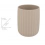 Kubek na szczoteczki beżowy 25183100 Wenko Agropoli zdj.2