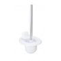 Szczotka toaletowa ścienna biała 17947100 Wenko Pure zdj.1