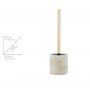 Szczotka toaletowa stojąca biała 24368100 Wenko Odos zdj.2