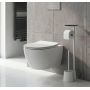 Stojak ze szczotką do WC biały 26554100 Wenko zdj.2
