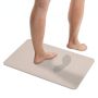 Dywanik łazienkowy 60x39 cm prostokątny beżowy 26654100 Wenko zdj.1