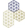 Podstawka kuchenna 24x14x cm mix kolor 32706 Zone Denmark Triangles zdj.1