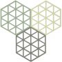 Podstawka kuchenna 16x14x cm 32708 Zone Denmark Triangles zdj.1