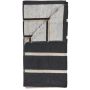 Ręcznik 140x70 cm bawełniany czarny 37622 Zone Denmark Sauna zdj.1