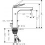 Axor Citterio 39023000 bateria umywalkowa zdj.2