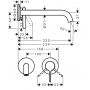 Axor One 48120250 bateria umywalkowa zdj.2