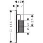 Bateria wannowo-prysznicowa podtynkowa 49451340 Axor Citterio C zdj.2