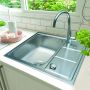Zlewozmywak stalowy 61.5x50 cm LTL615500GT8 Berg Rill zdj.4