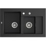 Zlewozmywak granitowy 85x54 cm BRT12513 Berg Trio zdj.1