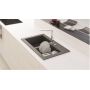 Zlewozmywak granitowy 85x54 cm BRT12513 Berg Trio zdj.3