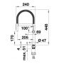 Bateria kuchenna stojąca stal 527467 Blanco Culina-S II Mini zdj.2