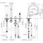 Dornbracht Meta 2763266133 bateria wannowo-prysznicowa nawannowa czarna zdj.2