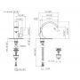 Dornbracht Cyo 3350581100 bateria umywalkowa stojąca chrom zdj.2