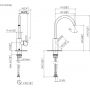 Dornbracht Meta 3350566119 bateria umywalkowa stojąca chrom zdj.2