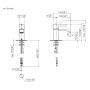 Dornbracht Imo 3352167000 bateria umywalkowa stojąca chrom zdj.2