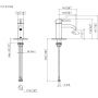 Dornbracht Meta 3352266006 bateria umywalkowa stojąca zdj.2