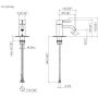 Dornbracht Meta 3352666206 bateria umywalkowa stojąca zdj.2