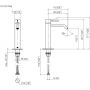 Dornbracht Meta 3353966200 bateria umywalkowa stojąca chrom zdj.2