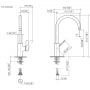 Dornbracht Tara Ultra 3380087500 bateria kuchenna chrom zdj.2