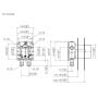 Element podtynkowy baterii 3542897090 Dornbracht zdj.2