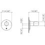 Dornbracht Madison 3650197700 bateria prysznicowa podtynkowa termostatyczna chrom zdj.2