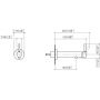 Dornbracht Meta 3680466106 bateria umywalkowa podtynkowa zdj.2