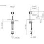 Dornbracht Meta 4451166000 bateria umywalkowa stojąca chrom zdj.2