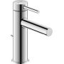 Bateria umywalkowa stojąca chrom CE1021001 Duravit Circle zdj.1