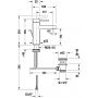 Bateria umywalkowa stojąca chrom CE1021001 Duravit Circle zdj.2