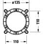 Element montażowy podłogowy GK5900007000 Duravit Tulum zdj.2