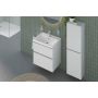 Duravit Wave WA1020002070 bateria umywalkowa stojąca stal zdj.3