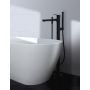 Duravit Wave WA5250000046 bateria wannowo-prysznicowa wolnostojąca czarna zdj.4