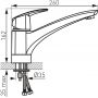 Bateria kuchenna stojąca chrom 560910 Ferro Metalia 56 zdj.2