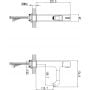 FDesign Meandro FD1MDR211 bateria umywalkowa zdj.2