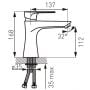 FDesign Pinea FD1PNA211 bateria umywalkowa zdj.2