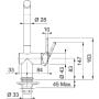 Bateria kuchenna stojąca biała 1150653387 Franke Active L Pull-Out Spray zdj.3