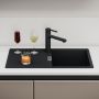 Zlewozmywak granitowy 78x50 cm czarny 1140687318 Franke Centro zdj.5