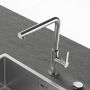 Bateria kuchenna stojąca chrom 1150728393 Franke Maris Slim L Pull-Out zdj.7