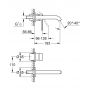 Bateria umywalkowa podtynkowa cool sunrise 19408GL1 Grohe Essence zdj.2