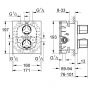 Bateria wannowo-prysznicowa podtynkowa 19446000 Grohe Allure zdj.2